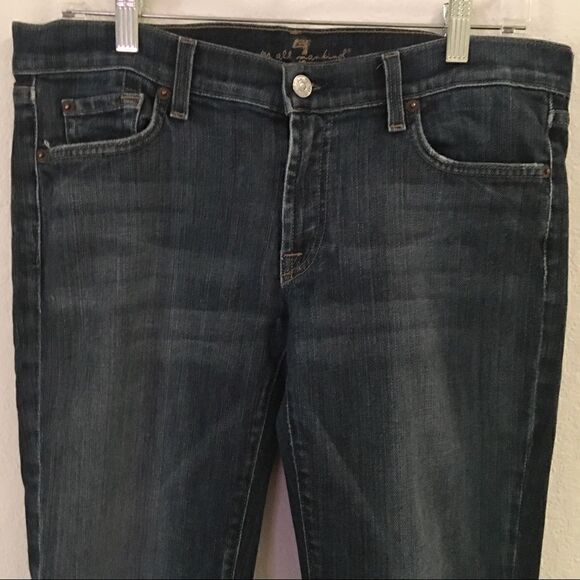 7 For All Mankind boot cut jeans 31 - Picture 2 of 8